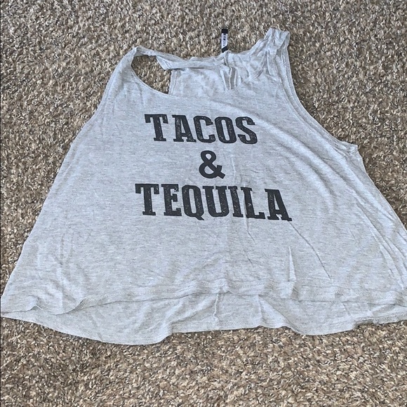 Triumph Tops - Tacos and tequila tank